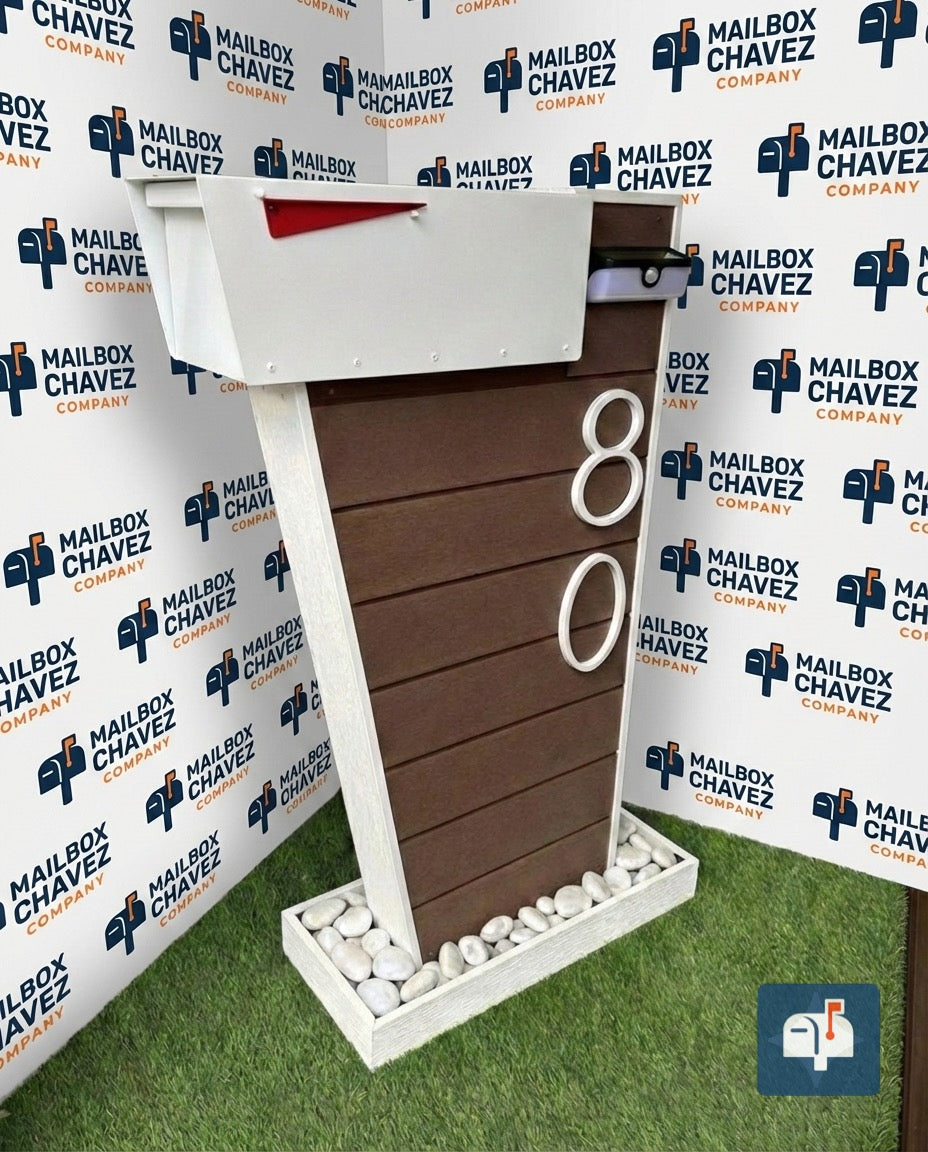 COLISEO 2.0 model mailbox, modern personalized mailbox