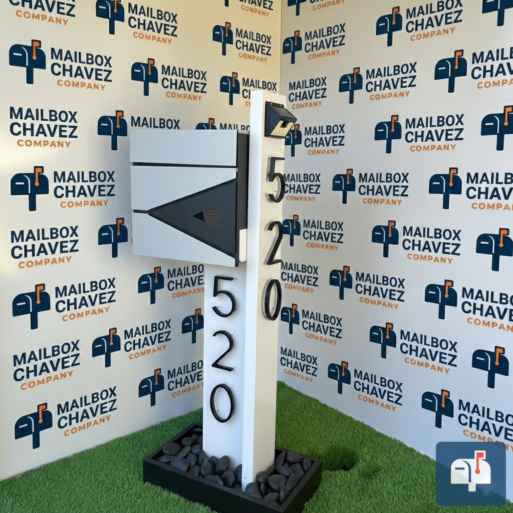 Miletos 3.0 Premium Modern Mailbox – Minimalist Architectural Design