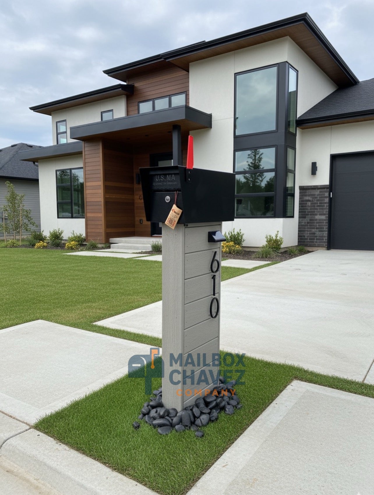 Luxury Personalized Residential BOLONIA Mailbox