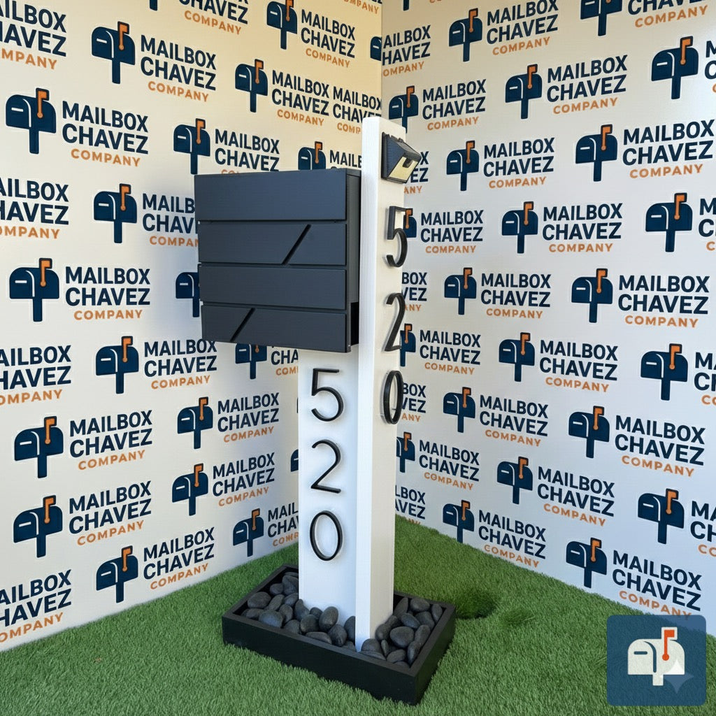 Miletos 5.0 Luxury Modern Mailbox – Contemporary Architectural Design