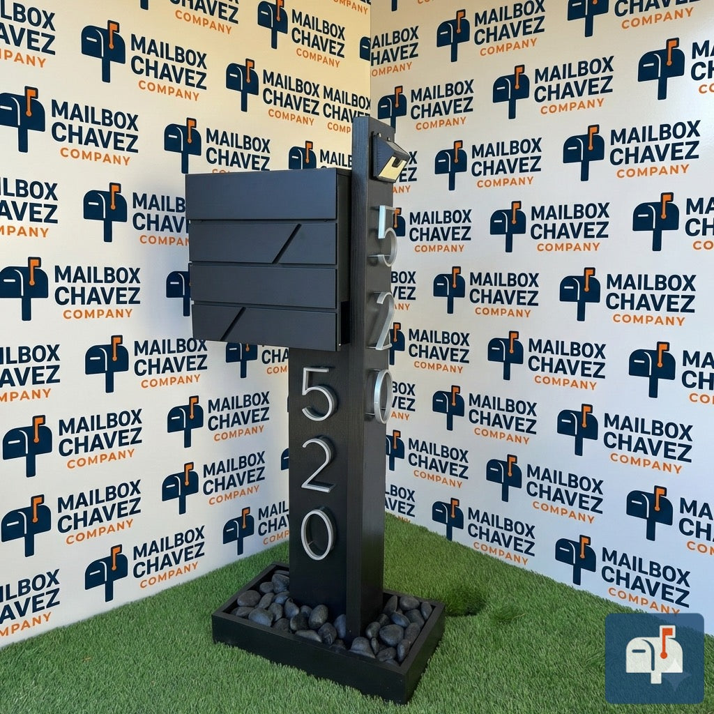 Miletos 5.0 Luxury Modern Mailbox – Contemporary Architectural Design