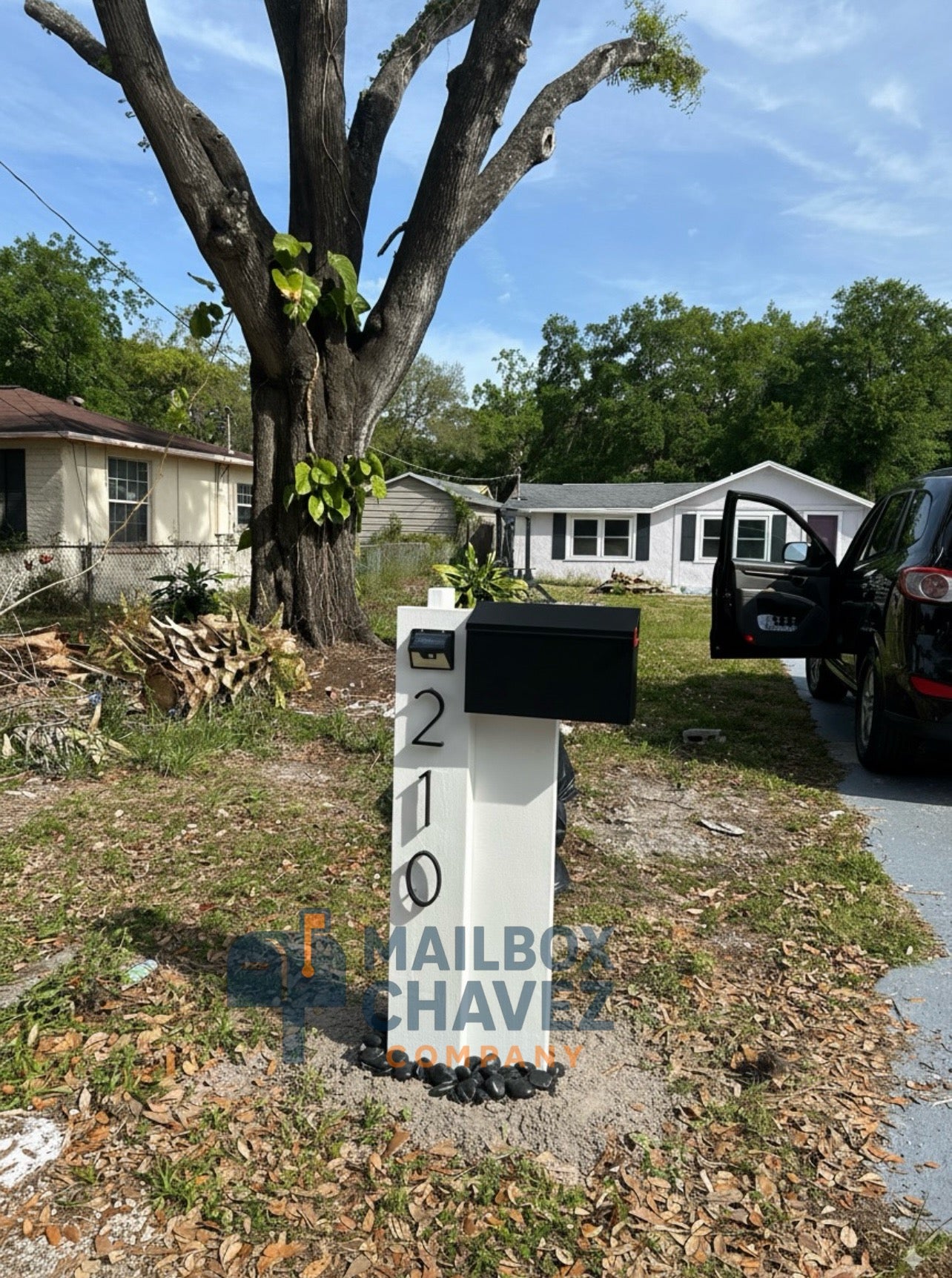 Traditional model mailbox version 1.0 for packages and letters