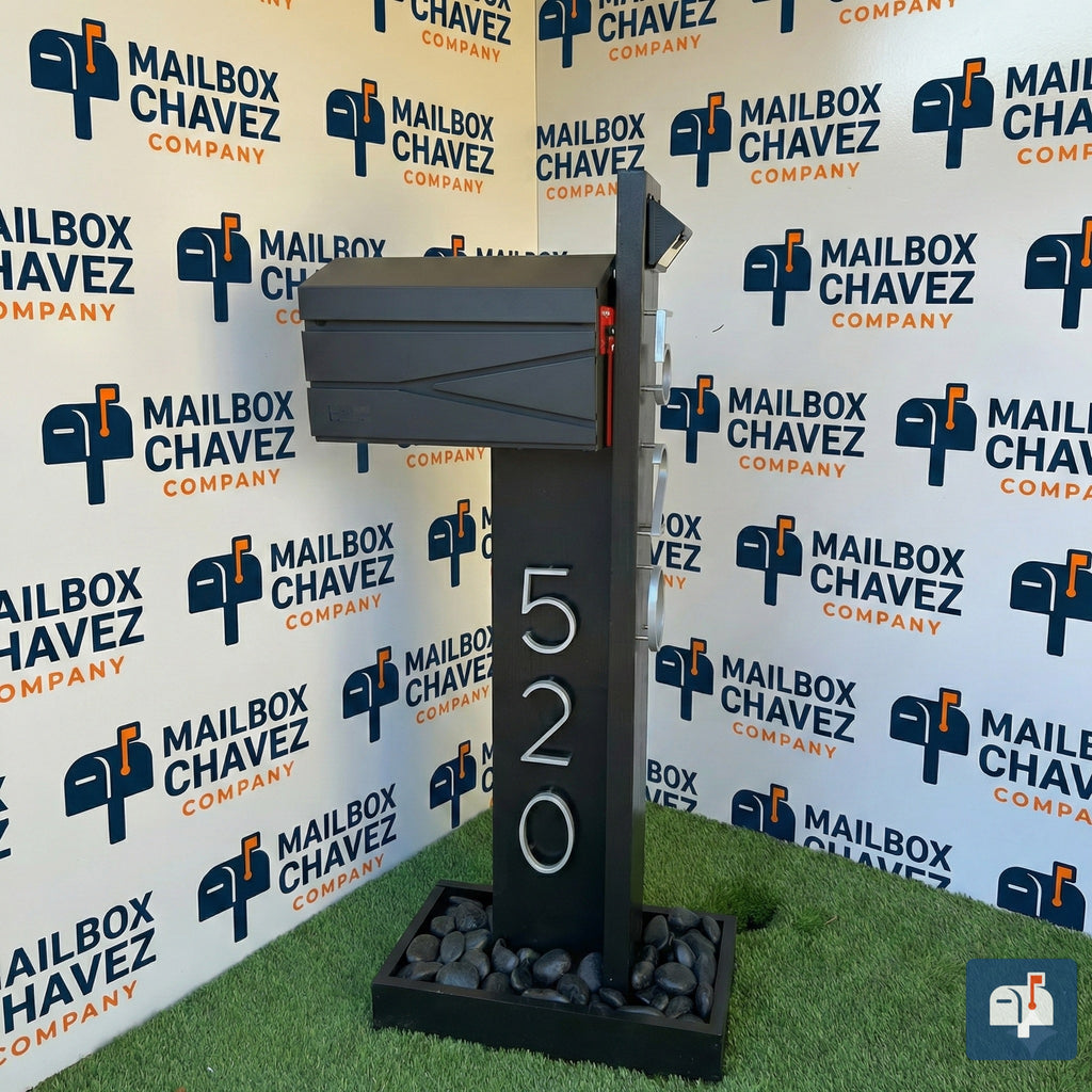 Mileto 2.0 Modern Design Mailbox – Premium Architectural Style