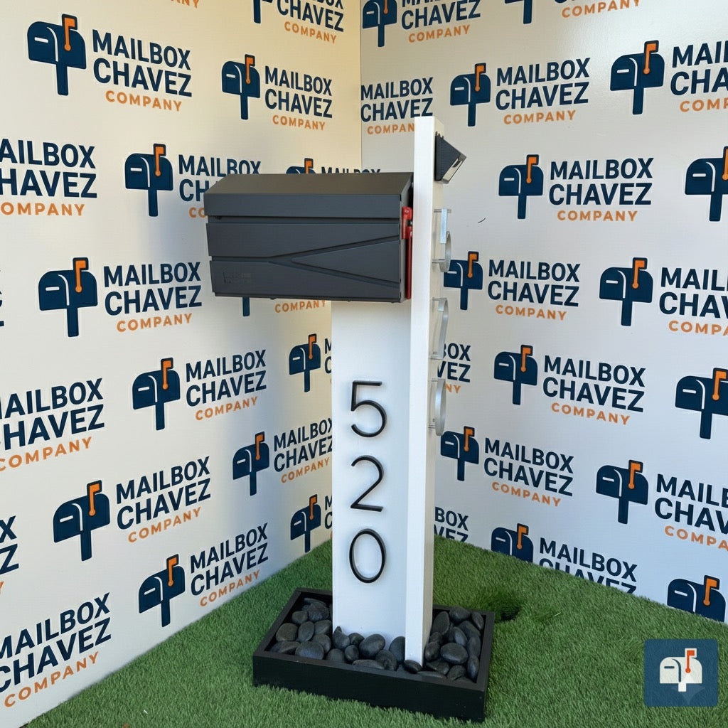 Mileto 2.0 Modern Design Mailbox – Premium Architectural Style