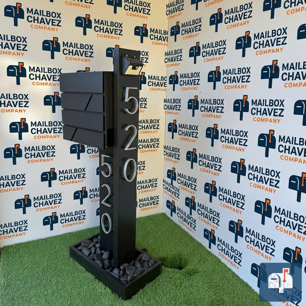 Miletos 5.0 Luxury Modern Mailbox – Contemporary Architectural Design