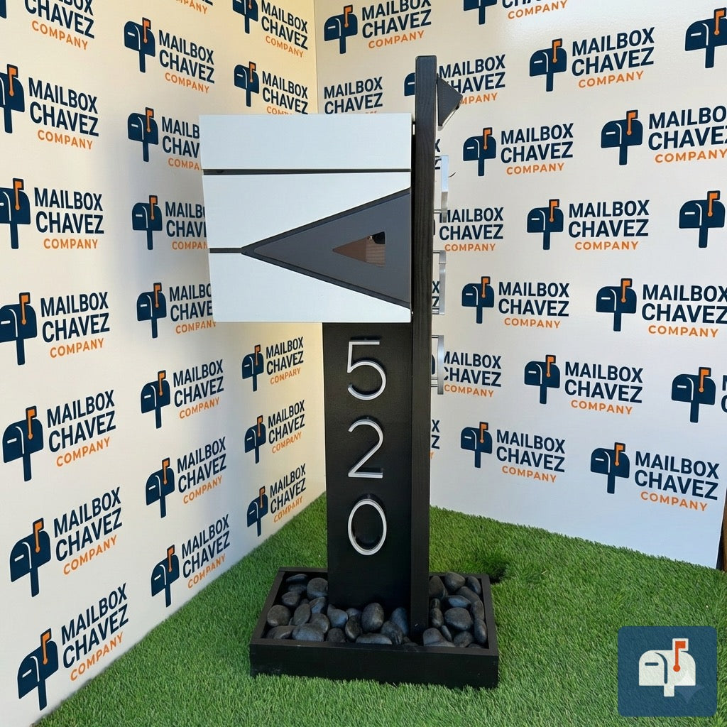 Miletos 3.0 Premium Modern Mailbox – Minimalist Architectural Design