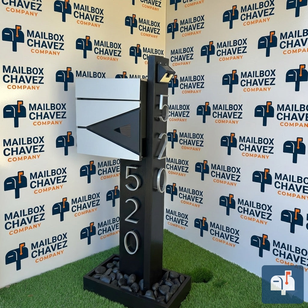 Miletos 3.0 Premium Modern Mailbox – Minimalist Architectural Design