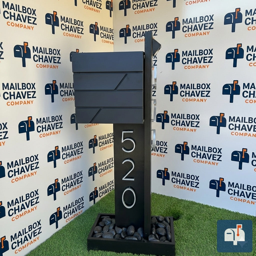 Miletos 5.0 Luxury Modern Mailbox – Contemporary Architectural Design