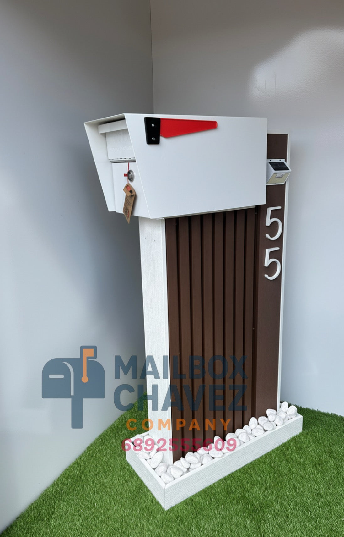 Handmade Personalized Residential ESPARTA Mailbox | Luxury Decorative Panels