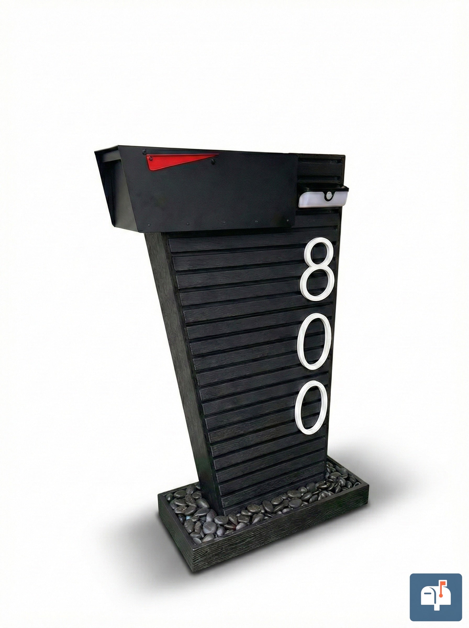 Coliseo Premium Modern Mailbox – Luxury Design with Decorative Panels and Custom Numbers