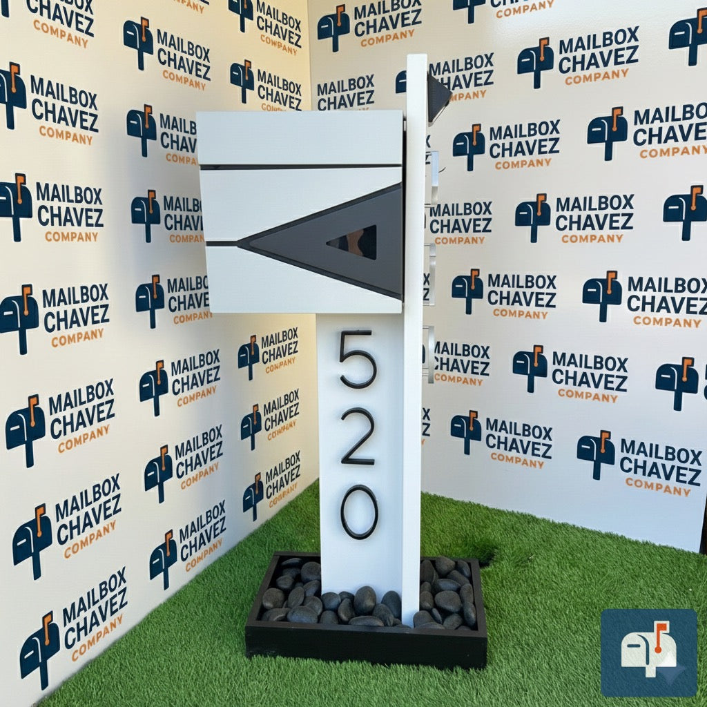 Miletos 3.0 Premium Modern Mailbox – Minimalist Architectural Design