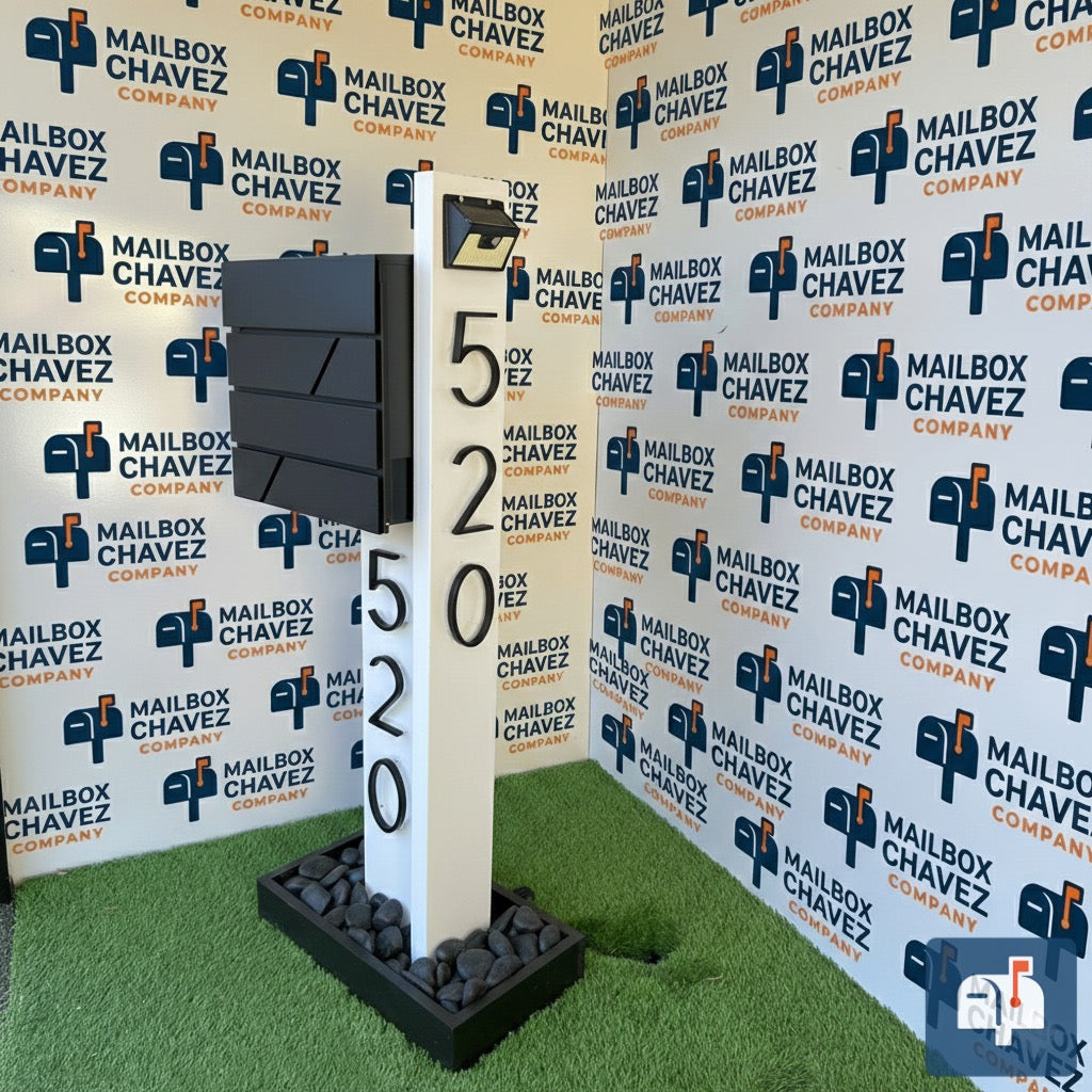 Miletos 5.0 Luxury Modern Mailbox – Contemporary Architectural Design