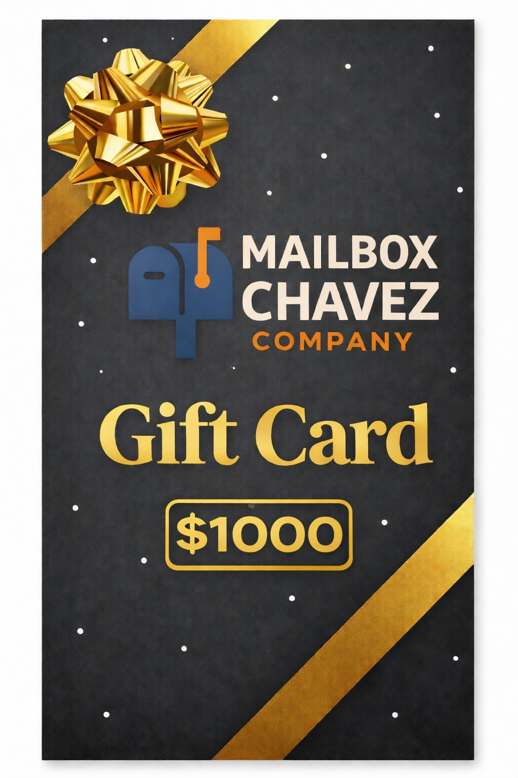 Digital Gift Card – Mailbox Chavez Company