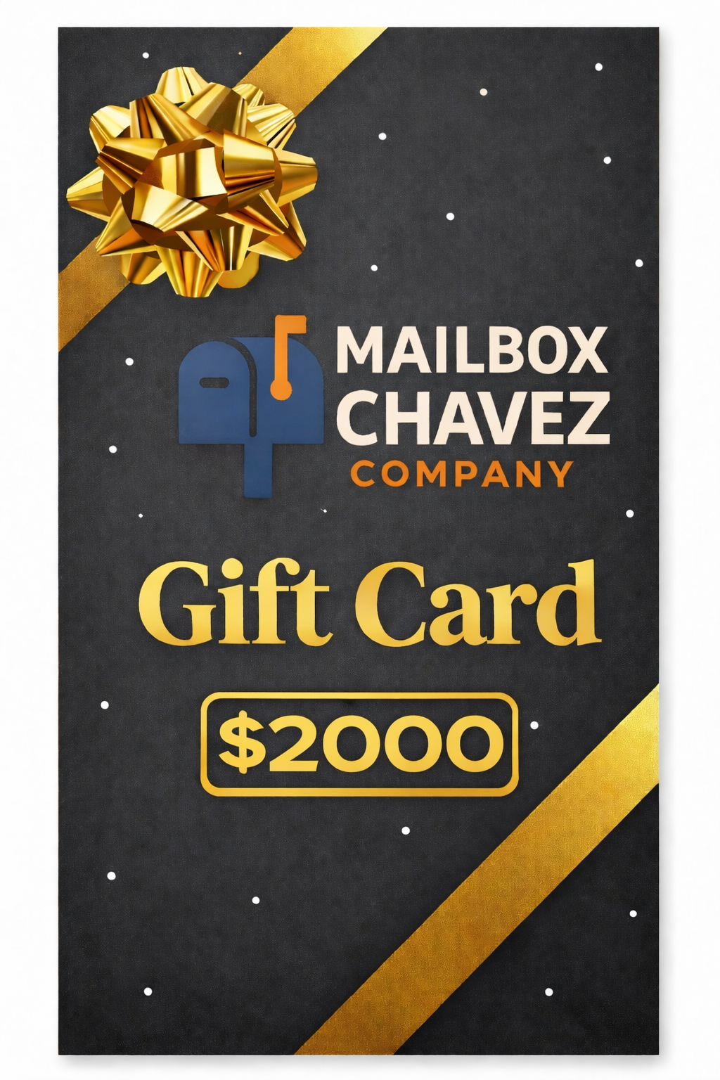 Digital Gift Card – Mailbox Chavez Company