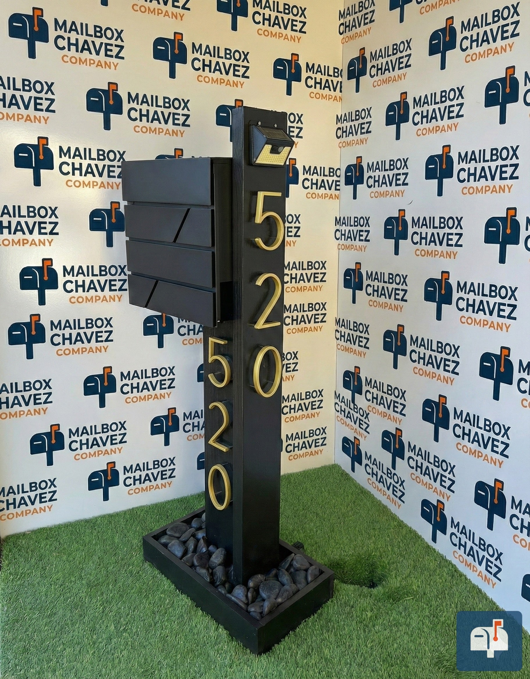 Miletos 5.0 Luxury Modern Mailbox – Contemporary Architectural Design