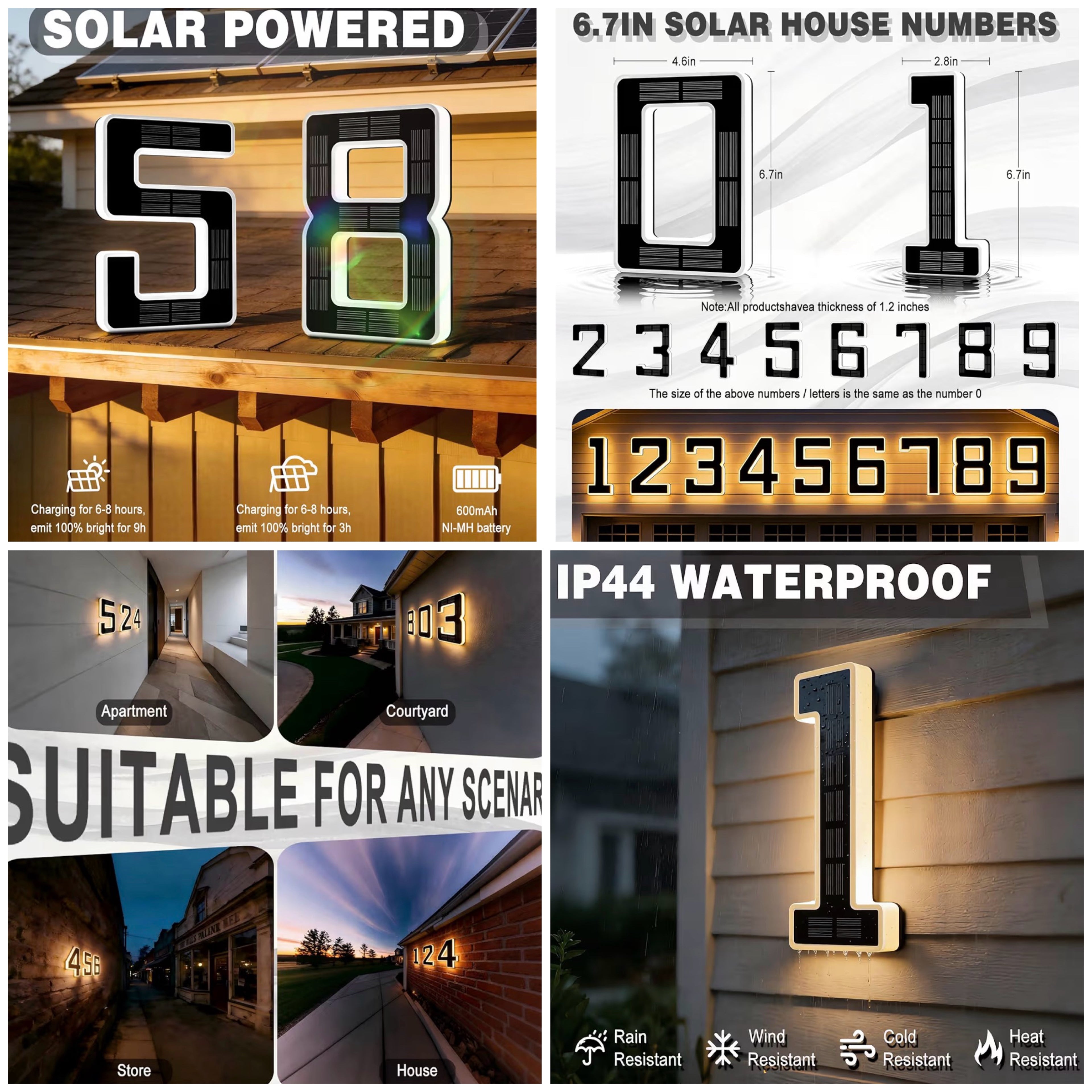 Coliseo Premium Modern Mailbox – Luxury Design with Decorative Panels and Custom Numbers