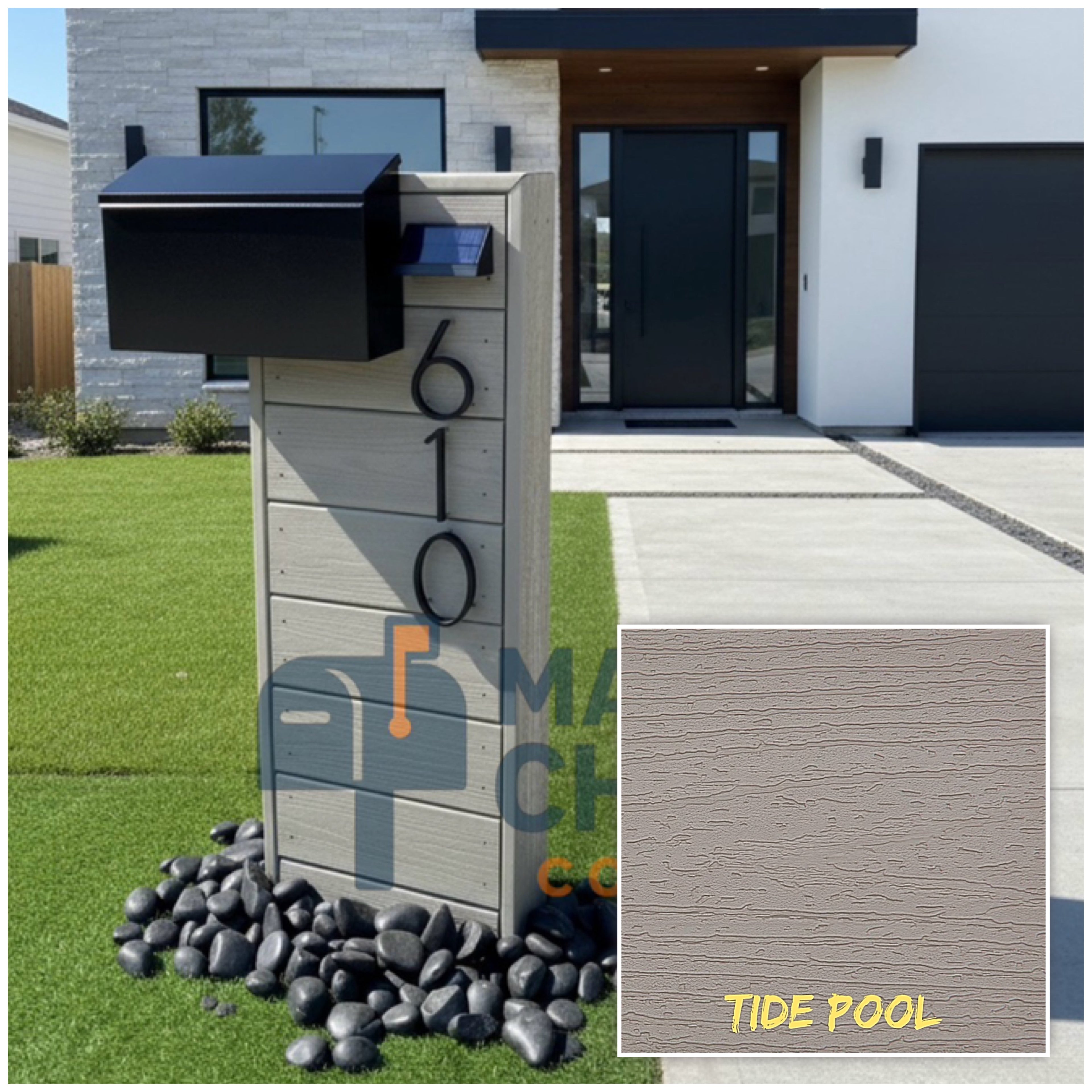 ATENA 1.0 Mailbox by Composite TREX | Premium Modern Design