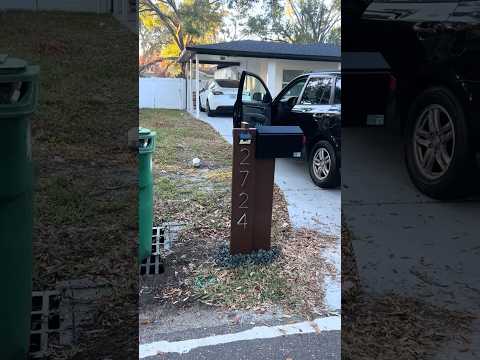 Traditional model mailbox version 1.0 for packages and letters