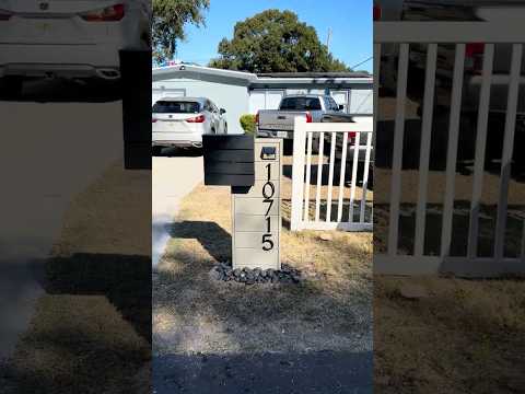 ATENA 5.0 TREX Composite Mailbox with Lock – Premium Modern Design (for large letters and envelopes)