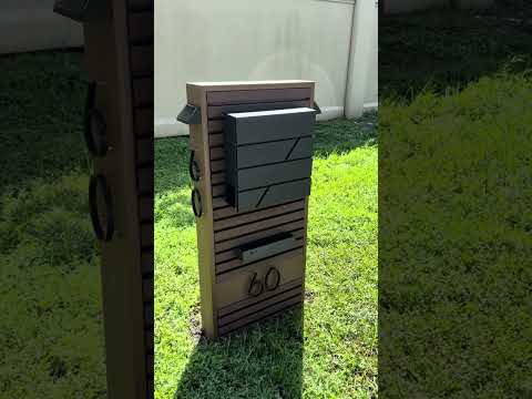 KingRoma Luxury Mailbox – Premium Mailbox for Modern Facades (for large letters and envelopes)